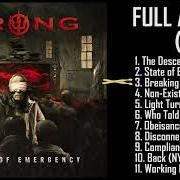 El texto musical NON-EXISTENCE de PRONG también está presente en el álbum State of emergency (2023)