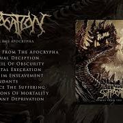 El texto musical EMBRACE THE SUFFERING de SUFFOCATION también está presente en el álbum Hymns from the apocrypha (2023)