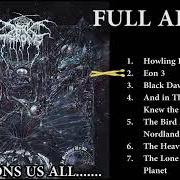 El texto musical BLACK DAWN AFFILIATION de DARKTHRONE también está presente en el álbum It beckons us all....... (2024)