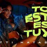 El texto musical LA FALTA QUE ME HACES de NATTI NATASHA también está presente en el álbum To' esto es tuyo (2023)